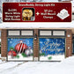 Happy Holidays Christmas Garage Door Covers CC008