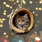 Persian Cat - Animal Christmas Ornament CH059
