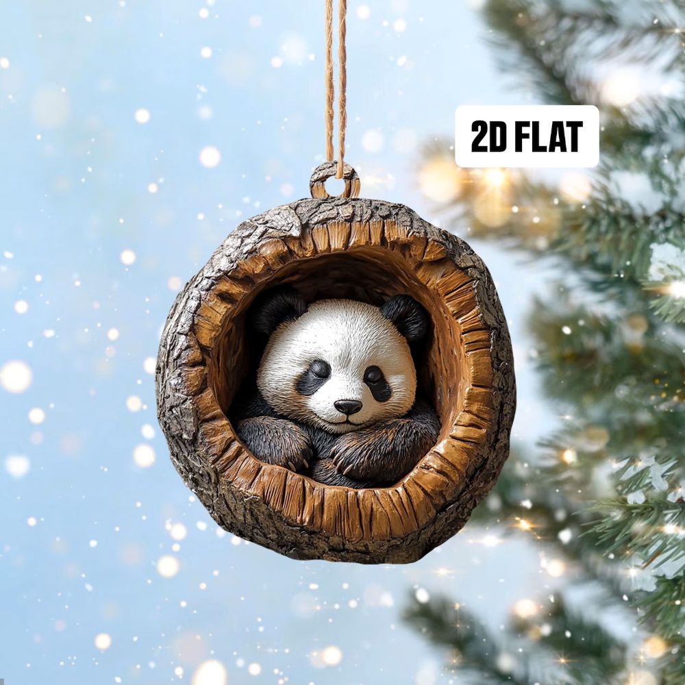 Panda - Animal Christmas Ornament CH072