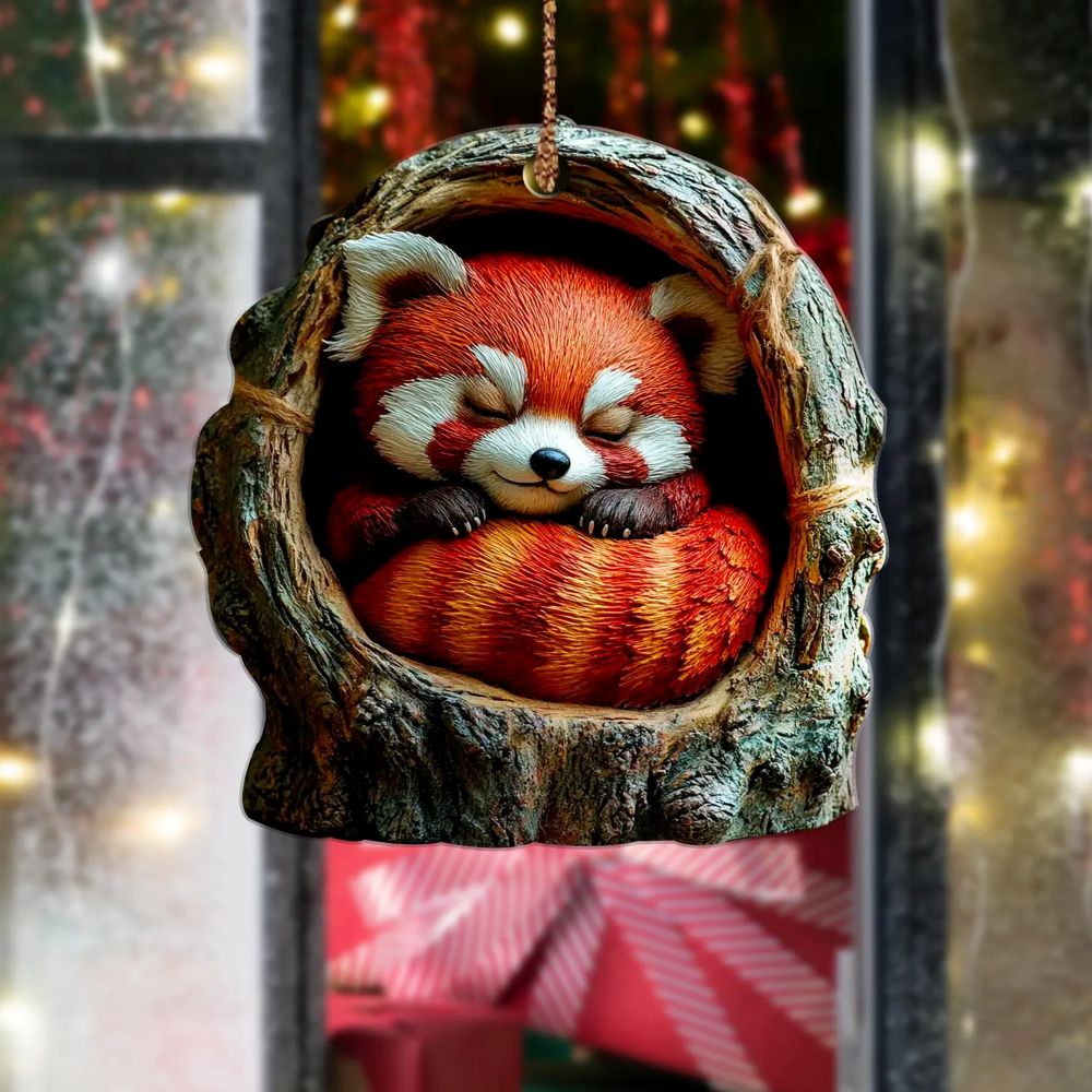 Red Panda - Animal Christmas Ornament CH076