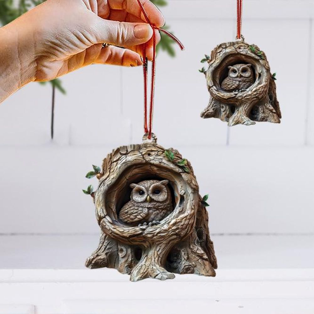 Owl - Animal Christmas Ornament CH103