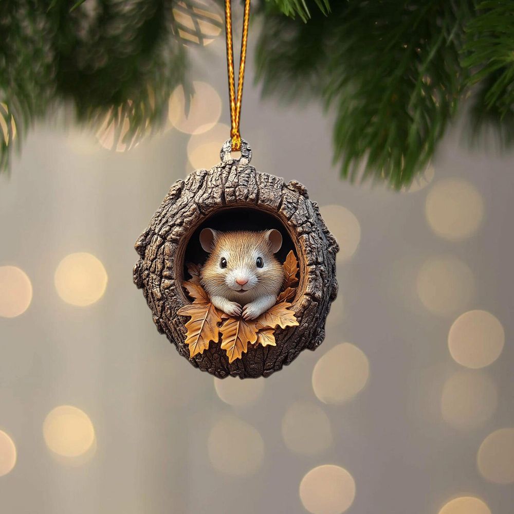 Hamster - Animal Christmas Ornament CH145