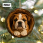 English Bulldog - Animal Christmas Ornament CH154