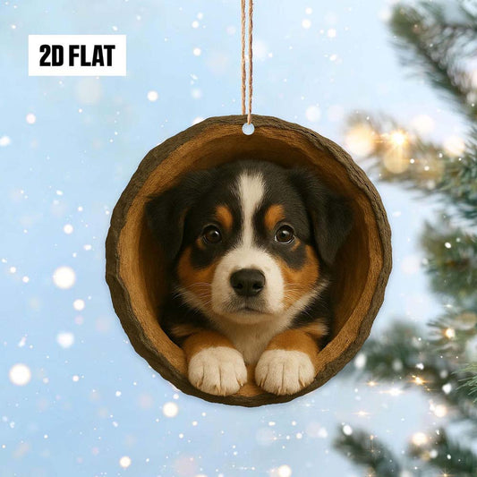 Bernese Mountain - Animal Christmas Ornament CH156