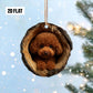 Poodle - Animal Christmas Ornament CH161