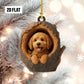 Goldendoodle Dog - Animal Christmas Ornament CH162