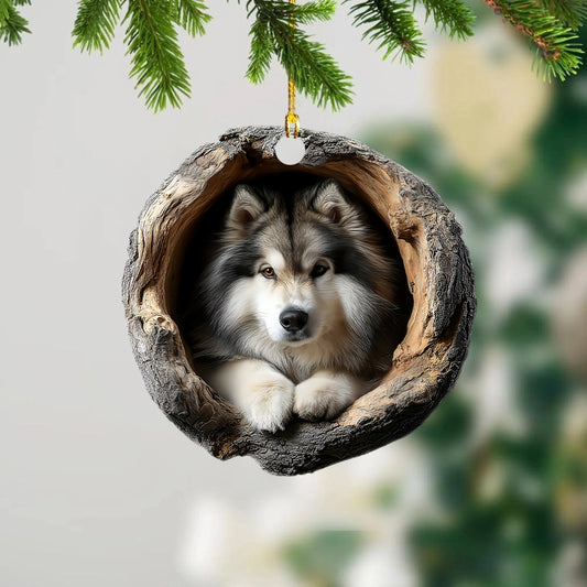 Alaskan Malamute - Animal Christmas Ornament CH166