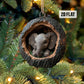 Elephant - Animal Christmas Ornament CH224