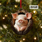 Pig - Animal Christmas Ornament CH229