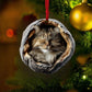 British Longhair Cat - Animal Christmas Ornament CH239