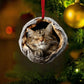 Maine Coon Cat - Animal Christmas Ornament CH249