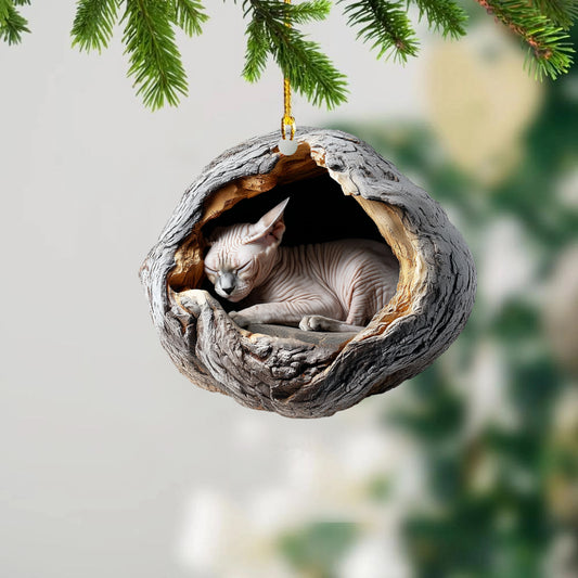 Sphynxcat - Animal Christmas Ornament CH262