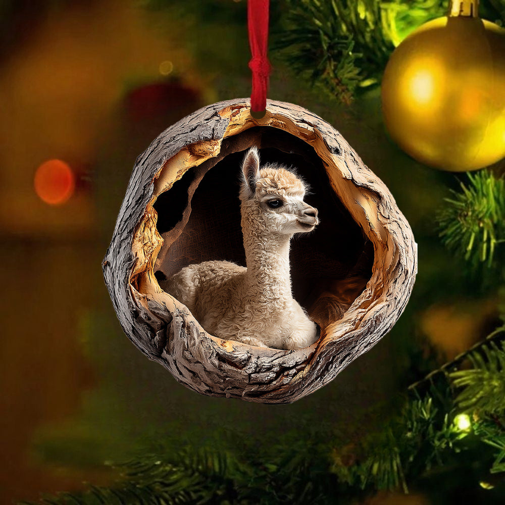 Alpaca - Animal Christmas Ornament CH268