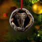 Elephant - Animal Christmas Ornament CH286