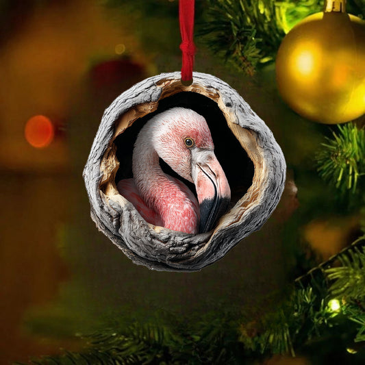 Flamingo - Animal Christmas Ornament CH290