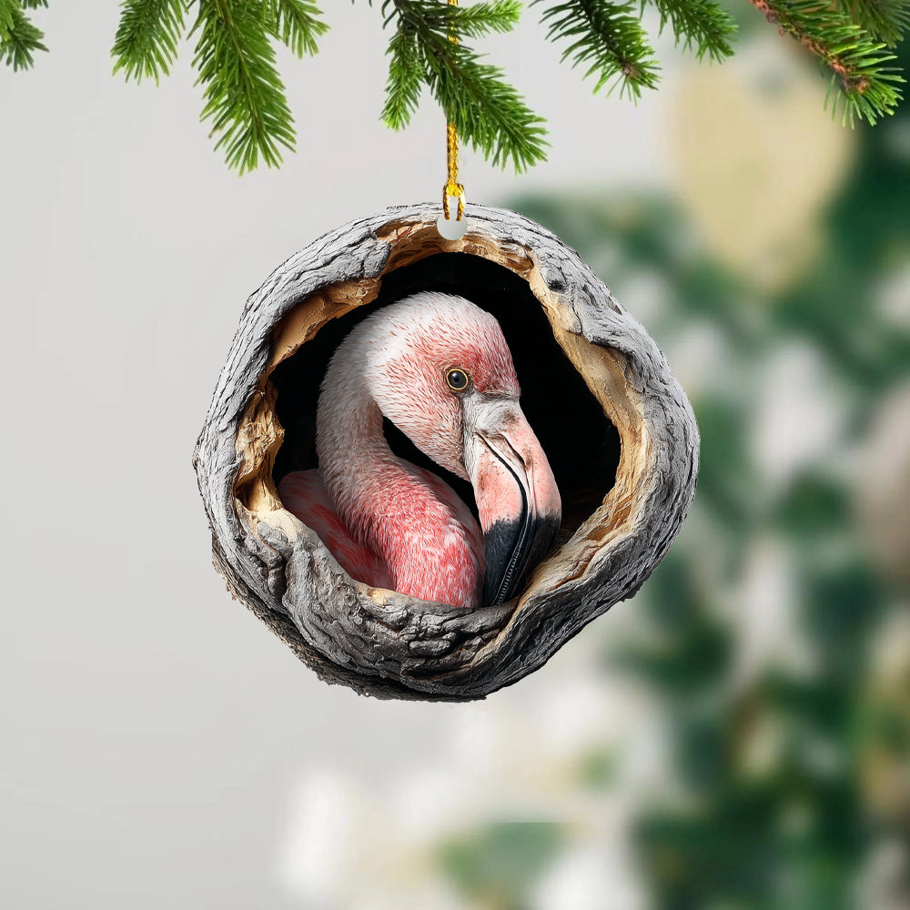 Flamingo - Animal Christmas Ornament CH290