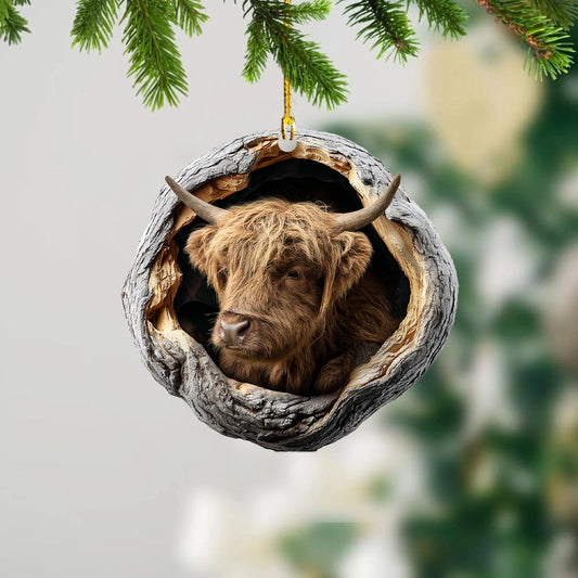 Highland Cattle - Animal Christmas Ornament CH293