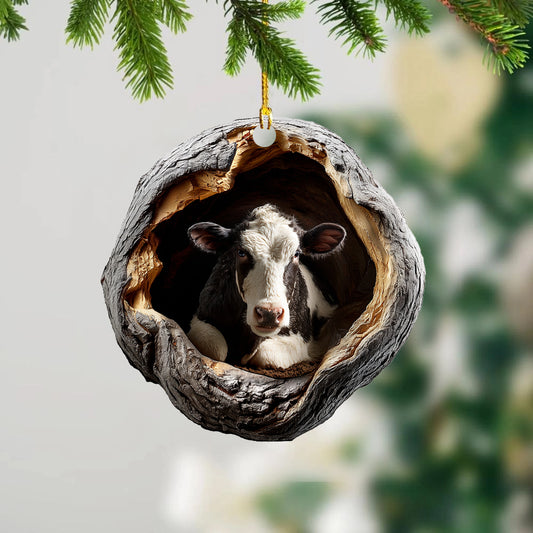 Milk Cow - Animal Christmas Ornament CH303