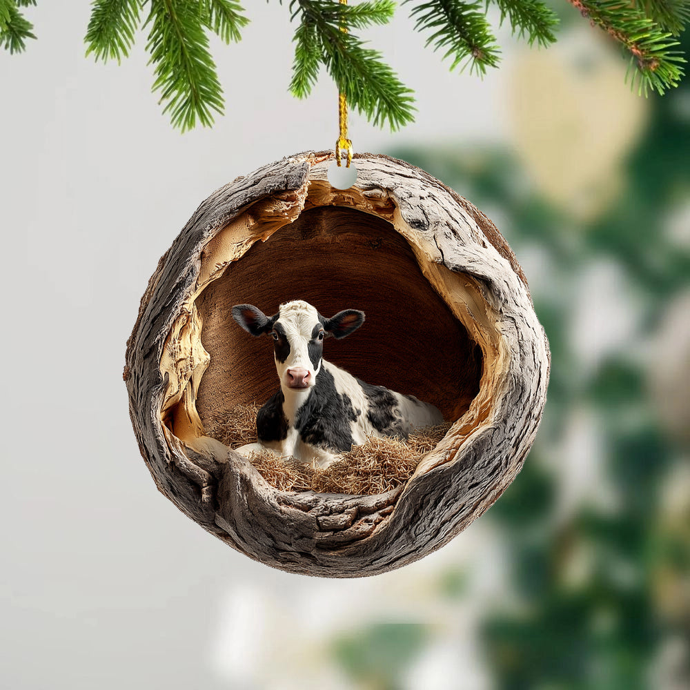 Milk Cow - Animal Christmas Ornament CH304