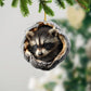 Raccoon - Animal Christmas Ornament CH313