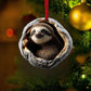 Sloth - Animal Christmas Ornament CH317