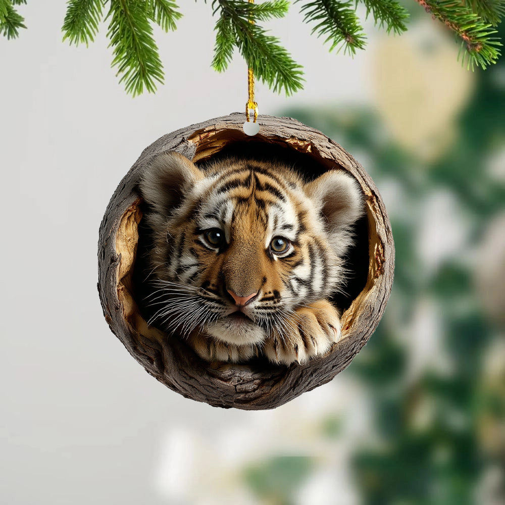 Tiger - Animal Christmas Ornament CH322
