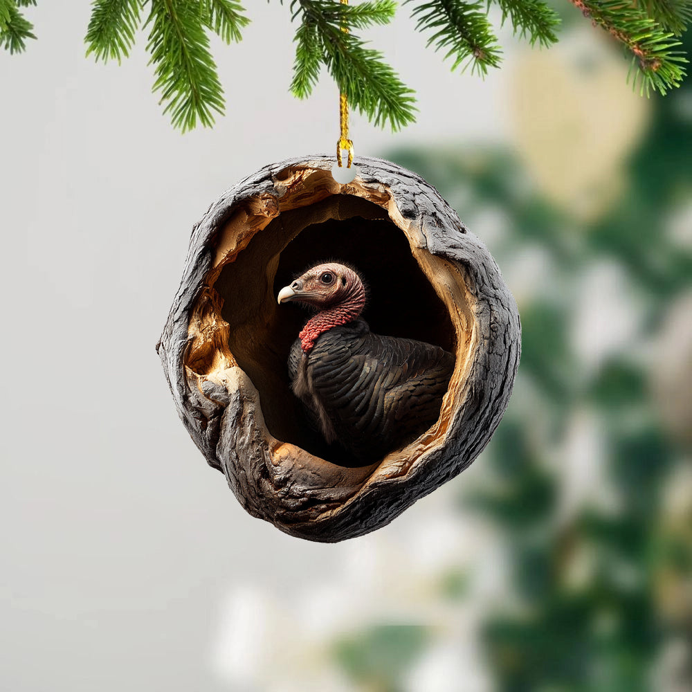Turkey - Animal Christmas Ornament CH324