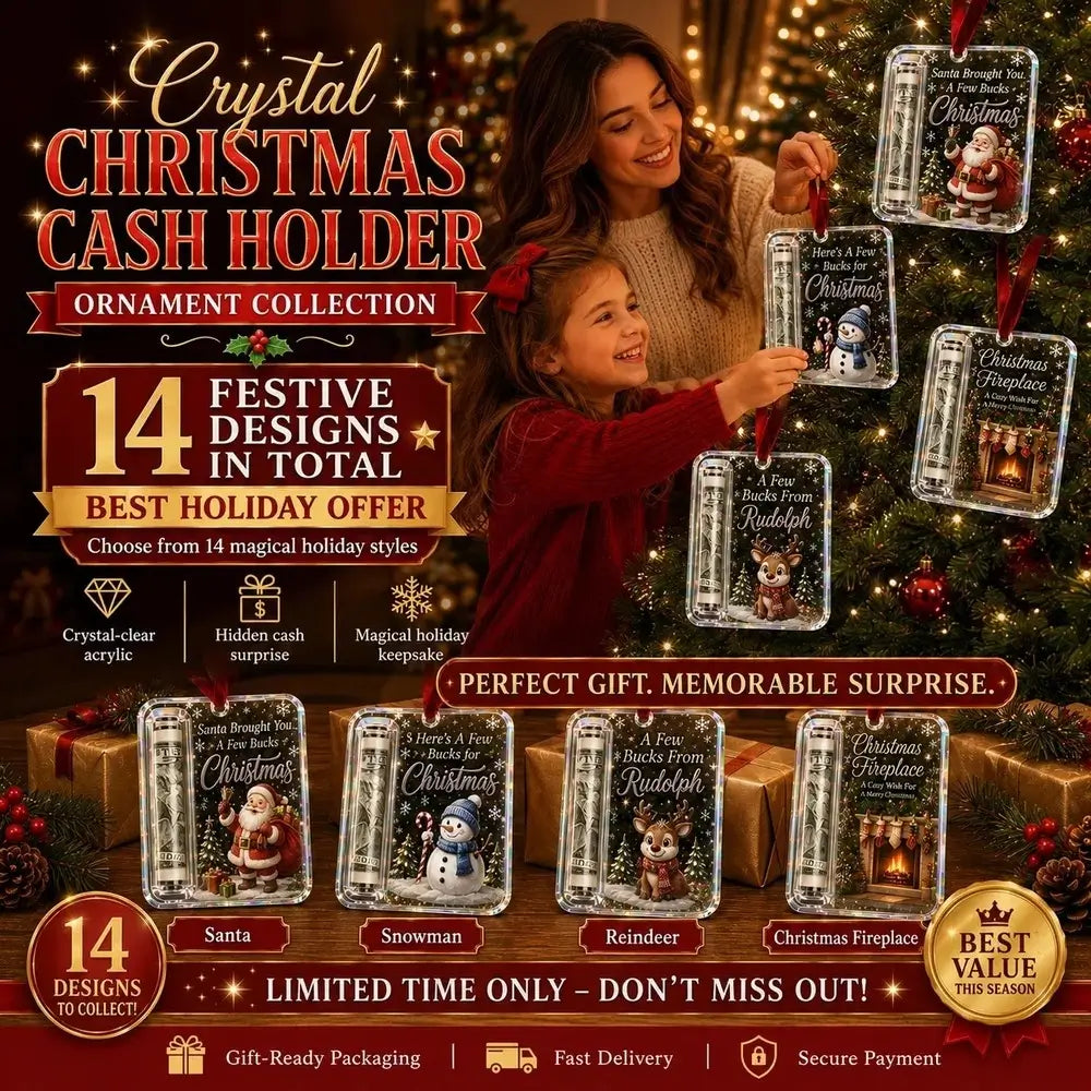 Christmas Cash Gift Ornament
