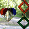 Handmade Stained Heart-shaped Suncatcher