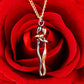 Eternal Embrace – Timeless Hug Couple Necklace
