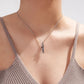Eternal Embrace – Timeless Hug Couple Necklace