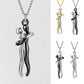 Eternal Embrace – Timeless Hug Couple Necklace