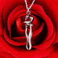 Eternal Embrace – Timeless Hug Couple Necklace