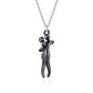 Eternal Embrace – Timeless Hug Couple Necklace