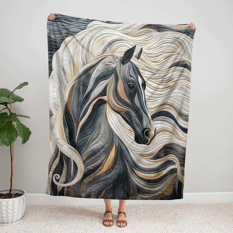 Horse Grace Blanket - D244 - Premium Blanket