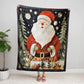 Santa Claus and Night Forest Blanket - D264 - Premium Blanket