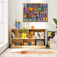 Door frame kaleidoscope puzzle 1000-Piece