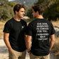 The Devil Whispered I'm Coming For You Men's T-Shirt