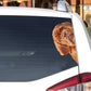 Dogue De Bordeaux Dog - Peekaboo Dog Head Car Sticker - DS016