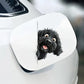 Portuguese Water Dog - Peekaboo Dog Head Car Sticker - DS034