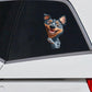 Australian Cattle Dog - Peekaboo Dog Head Car Sticker - DS050