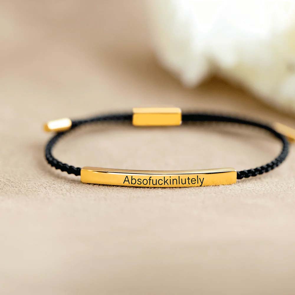 Absofukinlutely Tube Bracelet