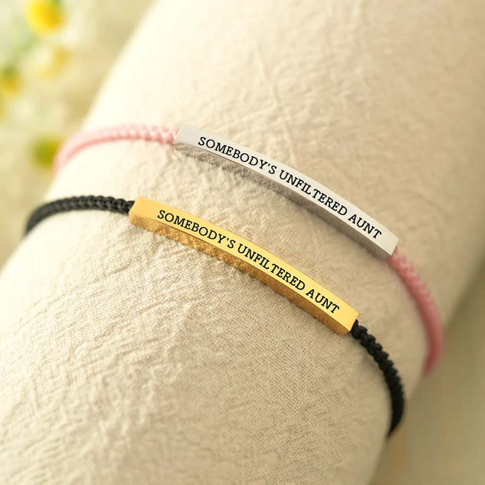 Somebody's Unfiltered Aunt Tube Bracelet