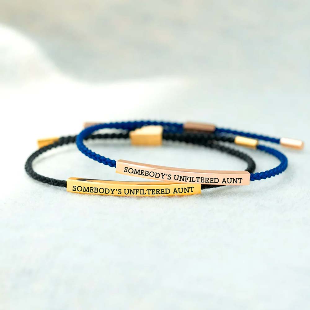 Somebody's Unfiltered Aunt Tube Bracelet
