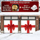 Christmas Gift Wrapped Garage Door Covers F585