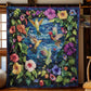 Colorful Hummingbird Blanket - G053 - Premium Blanket