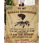To My Son/Grandson - C021 - Premium Blanket