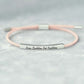 Even Baddies Get Saddies Tube Bracelet