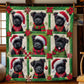 Scottish Terrier Christmas Blanket - H194 - Premium Blanket