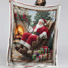 Fireside Dreams with Santa Blanket - H200 - Premium Blanket